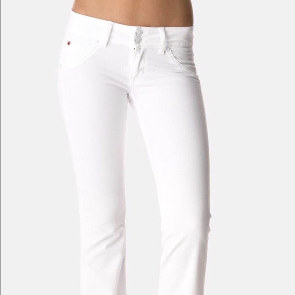 HUDSON White BOOTCUT Jeans. Size 27